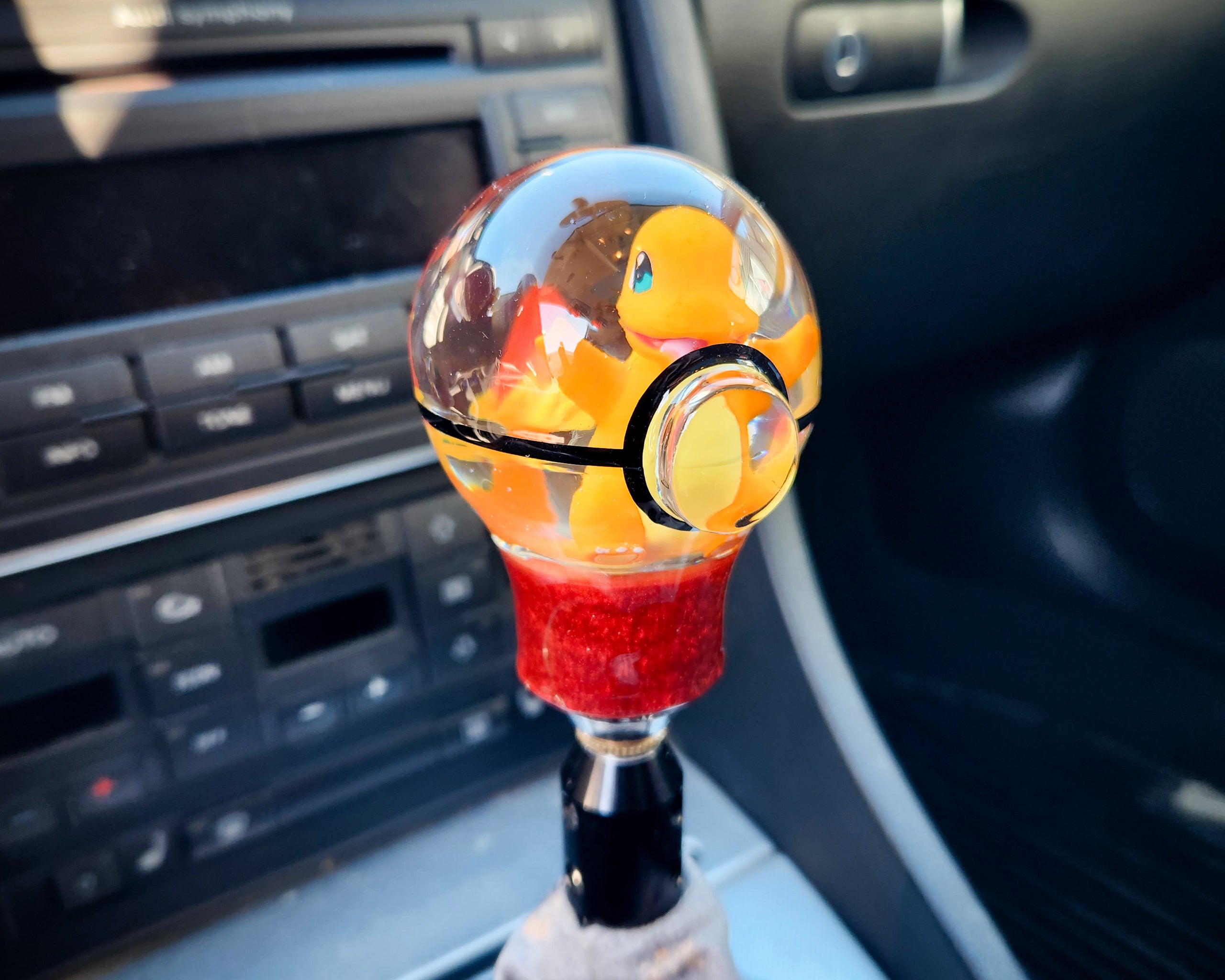Charmander Pokeball Shift Knob JMcK Artwork